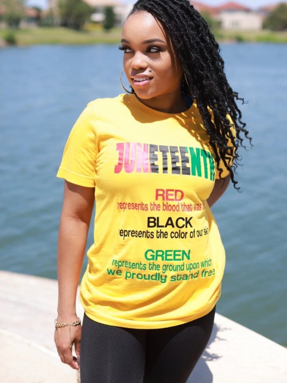 🎉 JUNETEENTH Unisex Yellow Shirt